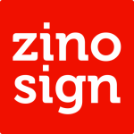 zinosign Logo. UX Design & Accessibility 