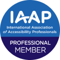 IAAP logo - International Association of Accessibility Professionals